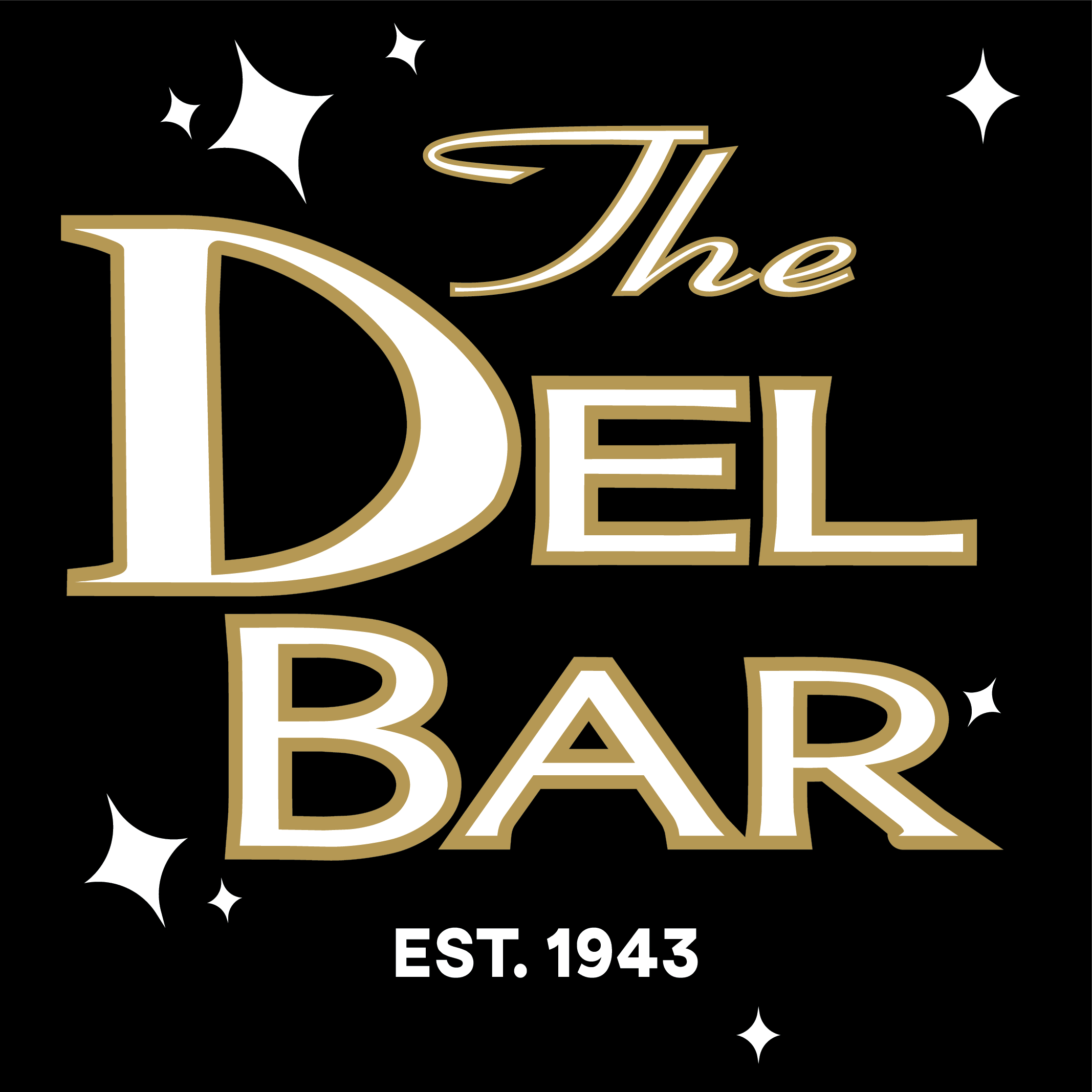 The Del-Bar logo